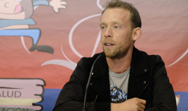 Krohn-Dehli en sala de prensa