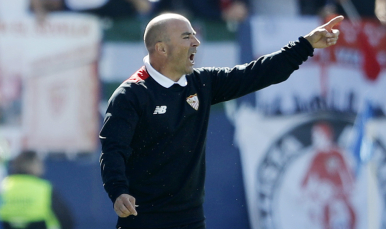 Sampaoli da indicaciones en Butarque