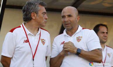 Juanma Lillo y Jorge Sampaoli