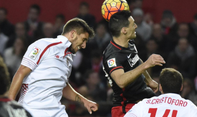 Carriço en el Sevilla FC-Athletic Club