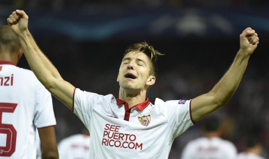 Vietto celebra el gol