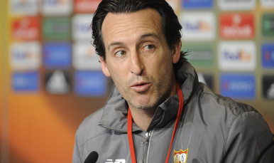 Unai Emery en el Aker Stadion