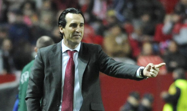 Unai Emery en el Sevilla FC-Molde