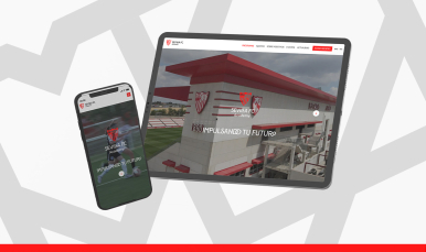 Nueva web de la Sevilla FC Academy.