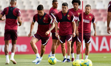 Entrenamiento Sevilla FC 