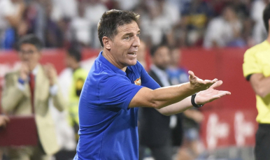 Eduardo Berizzo, técnico del Sevilla FC