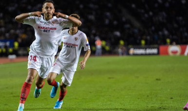 Chicharito Hernández, jugador del Sevilla FC
