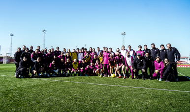 Entrenamiento Sevilla FC Femenino