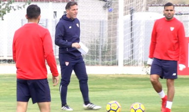 Berizzo, técnico del Sevilla FC
