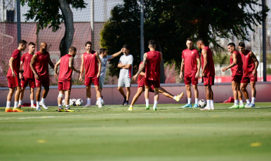 Entrenamiento Sevilla FC