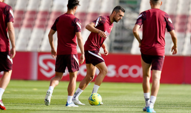 Entrenamiento Sevilla FC