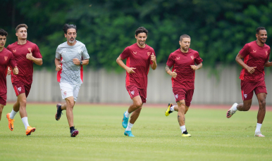 Entrenamiento Sevilla FC