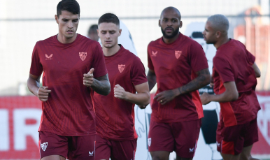 Entrenamiento Sevilla FC