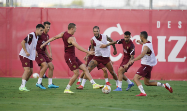Entrenamiento Sevilla FC