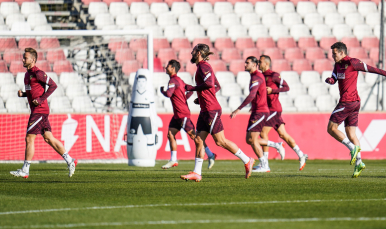 Entrenamiento Sevilla FC