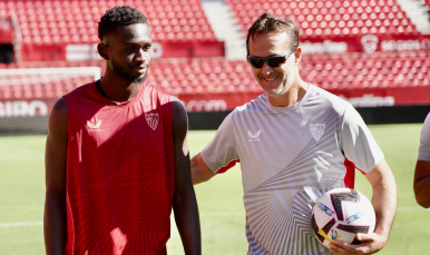 Entrenamiento Sevilla FC