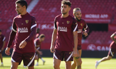Entrenamiento Sevilla FC