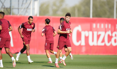 Entrenamiento Sevilla FC