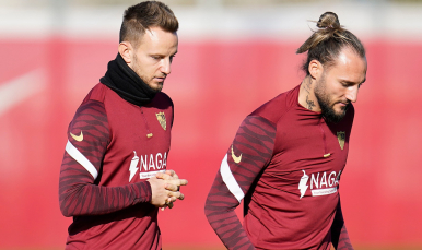 Entrenamiento Sevilla FC