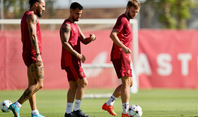 Entrenamiento Sevilla FC