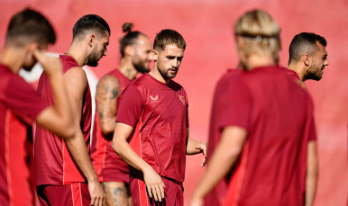 Entrenamiento Sevilla FC