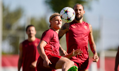 Entrenamiento Sevilla FC
