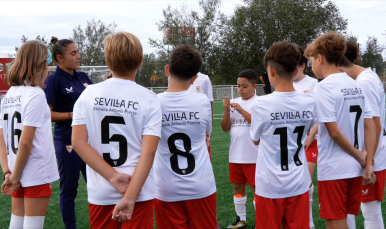 Uno de los equipos representativos de la Escuela Antonio Puerta.