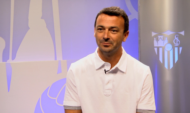 Alejandro Acejo entrenador del Sevilla FC Juvenil