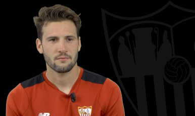 Franco Vázquez, en una entrevista realizada por los medios del club