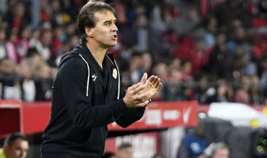 Julen Lopetegui, entrenador del Sevilla FC