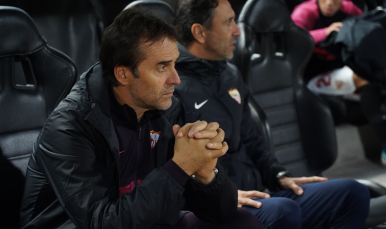 Julen Lopetegui, entrenador del Sevilla FC