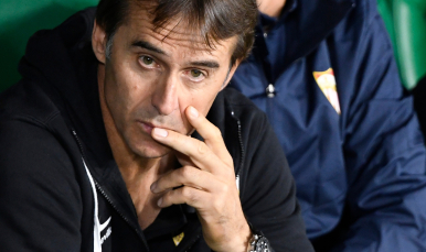 Julen Lopetegui, entrenador del Sevilla FC
