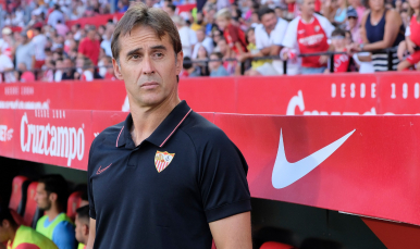 Julen Lopetegui, entrenador del Sevilla FC