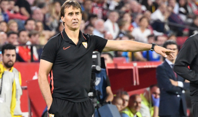 Julen Lopetegui, entrenador del Sevilla FC