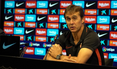 Julen Lopetegui, entrenador del Sevilla FC