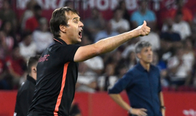 Julen Lopetegui, entrenador del Sevilla FC