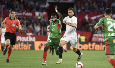 Franco Vázquez, jugador del Sevilla FC