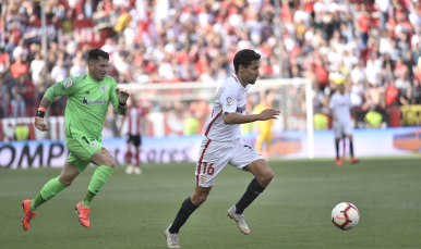 Jesús Navas, jugador del Sevilla FC