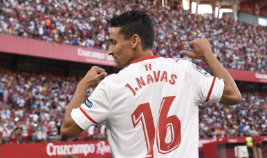 Navas en su presentación 