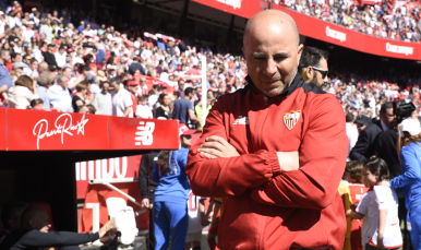 Sampaoli en el Sevilla FC-Sporting