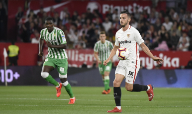 Pablo Sarabia, jugador del Sevilla FC