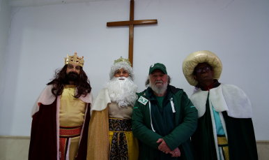 Los Reyes Magos, en la visita a Torreblanca.
