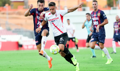 Imagen del Sevilla Atlético frente al Yeclano Deportivo 