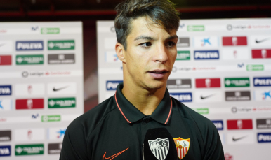 Óliver Torres tras el encuentro frente al Granada CF