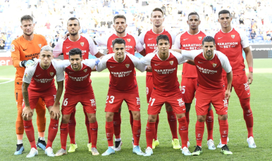 Imagen del Sevilla FC frente al Espanyol