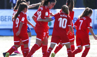 Sevilla FC Femenino en Zaragoza 