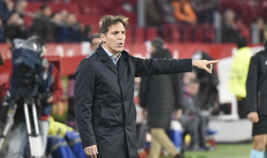 Eduardo Berizzo, técnico del Sevilla FC