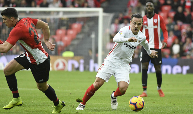 Imagen de Roque Mesa en San Mamés