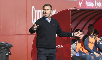 Luci Martín frente al Marbella FC