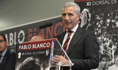 Discurso de Pablo Blanco, Dorsal de Leyenda